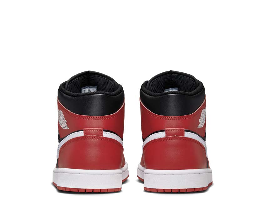  Air Jordan 1 Mid Black / White - Gym Red DQ8426-061