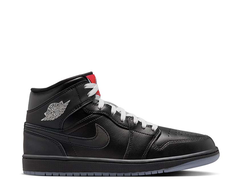 Air Jordan 1 Mid SE Black / Black - White - Wolf Grey HV5177-010