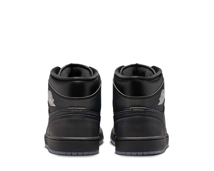 Air Jordan 1 Mid SE Black / Black - White - Wolf Grey HV5177-010