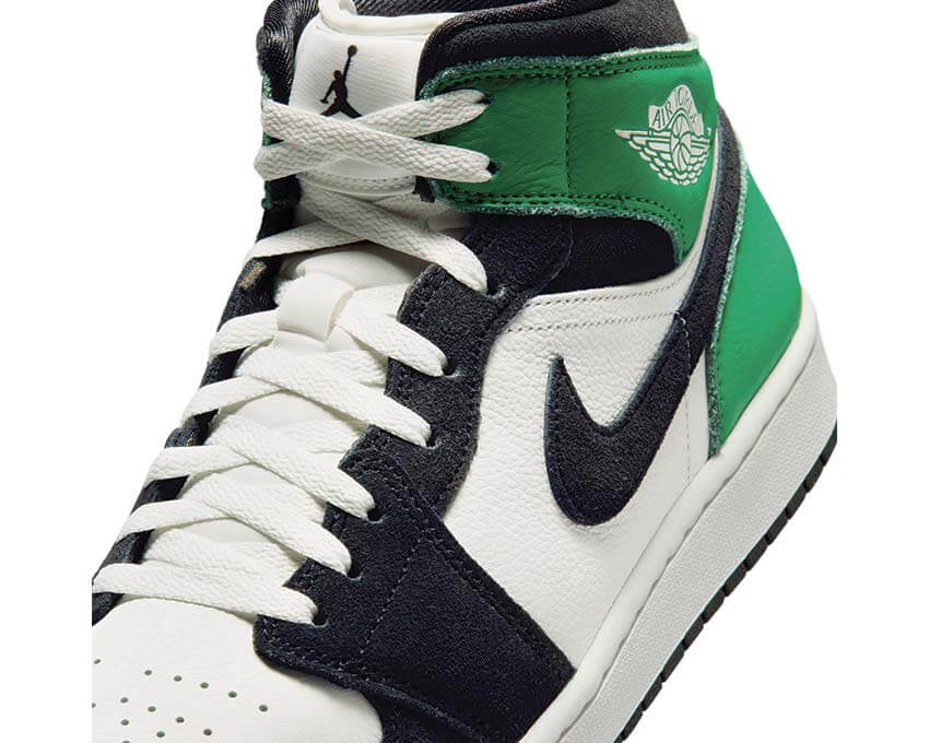 Air Jordan 1 Mid SE Lucky Green Men's Trainers | NOIRFONCE