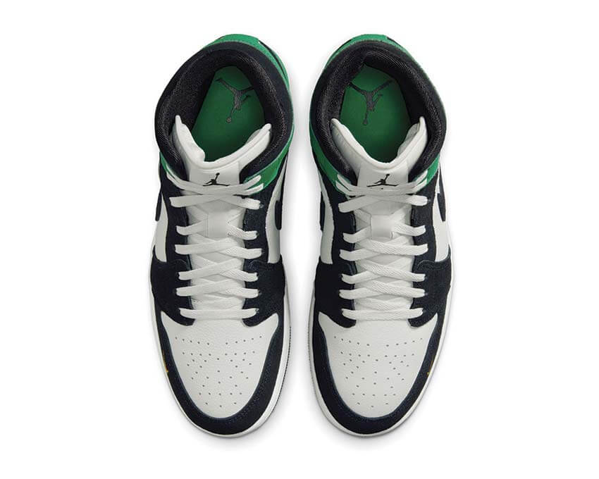 Air Jordan 1 Mid SE Lucky Green Men's Trainers | NOIRFONCE