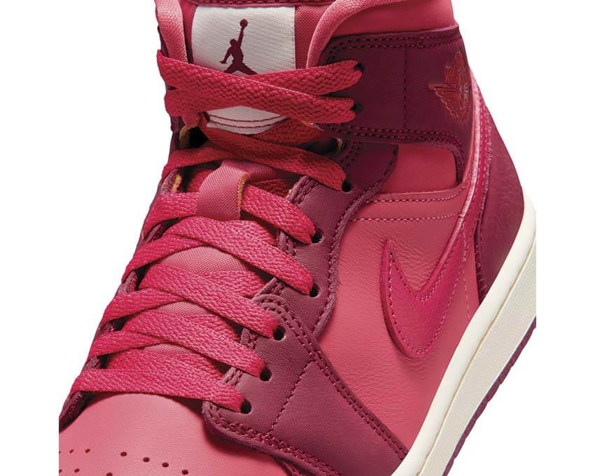 Air Jordan 1 Mid SE W Sierra Red | NOIRFONCE