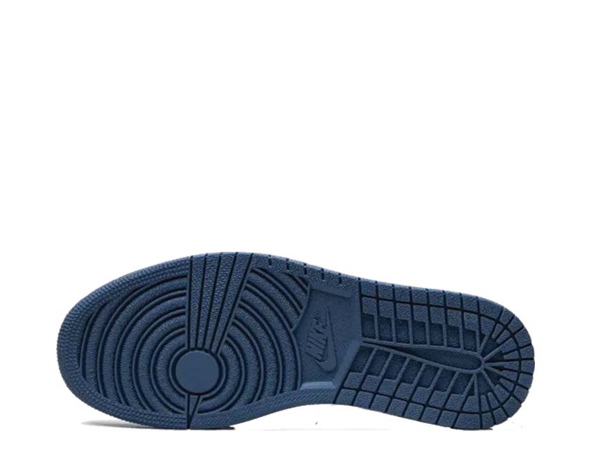 Air Jordan 1 Retro High OG DK Marina Blue - Black - White 555088-404