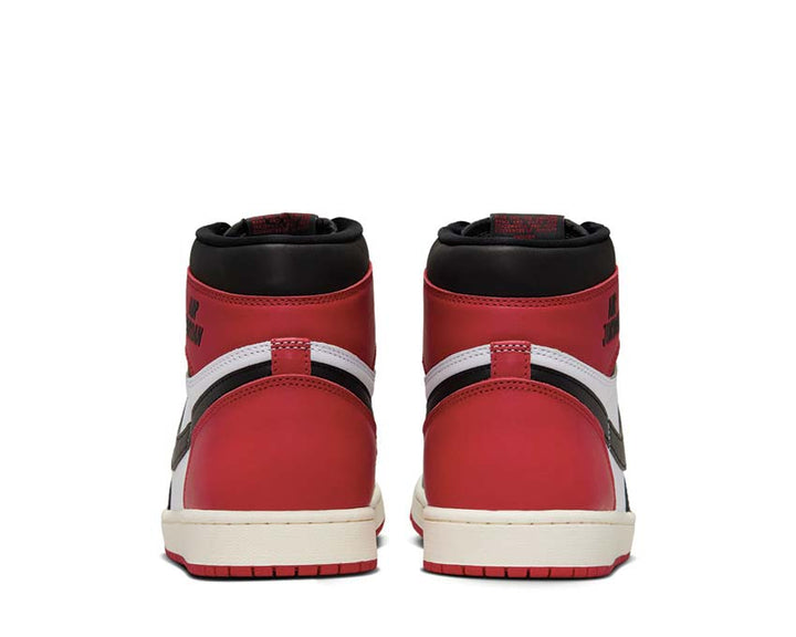Air Jordan 1 Retro High OG White / Black - Varsity Red - Sail DZ5485-106