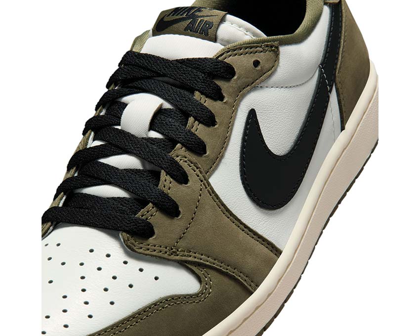 Air Jordan 1 Retro Low OG Medium Olive | NOIRFONCE