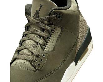 Air Jordan 3 Retro Family Affair vue latérale — elephant print marron tan