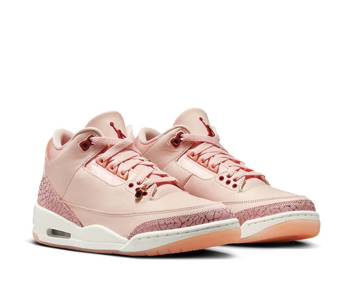 Air Jordan 3 Retro "Treat Yourself" Washed Coral / Gym Red - Sail HJ0178-600