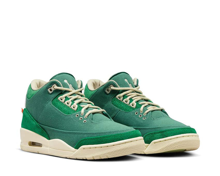 Air Jordan 3 Retro X Nina Chanel Abney Bicoastal / Black - Malachite - Fossil FZ7974-300