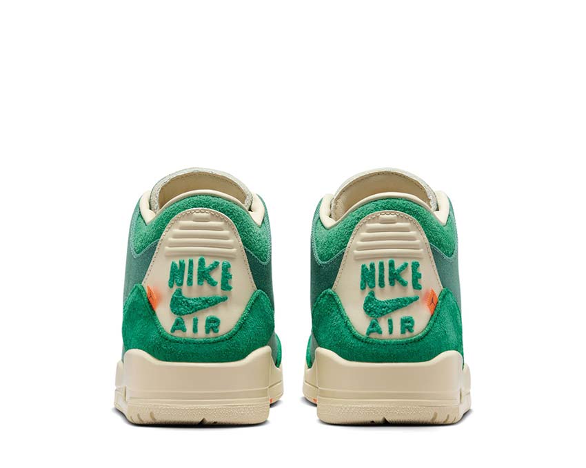 Air Jordan 3 Retro X Nina Chanel Abney Bicoastal / Black - Malachite - Fossil FZ7974-300