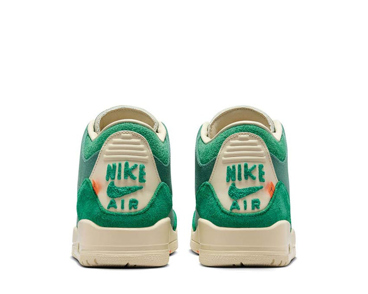 Air Jordan 3 Retro X Nina Chanel Abney Bicoastal / Black - Malachite - Fossil FZ7974-300