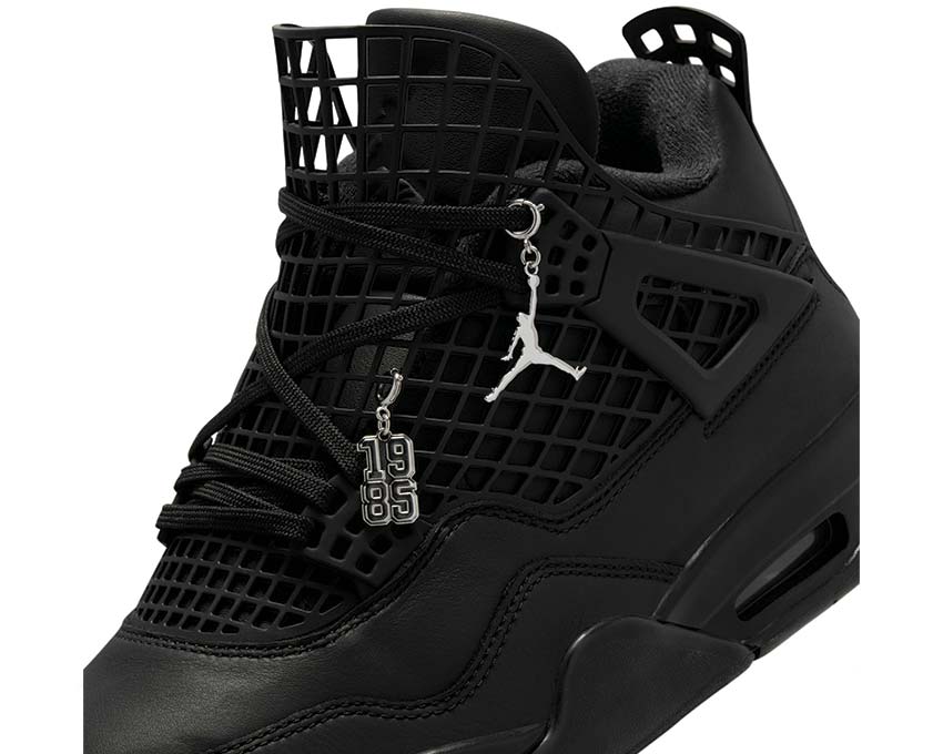 Air Jordan 4 Net W  Black / Black - Metallic Silver FN7251-001