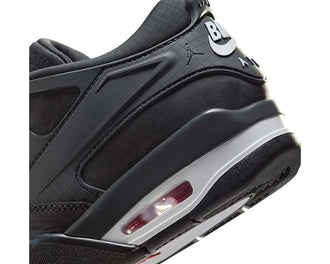 Air Jordan 4 RM SP GS x Nigel Sylvester vista laterale — tomaia mesh antracite bambino