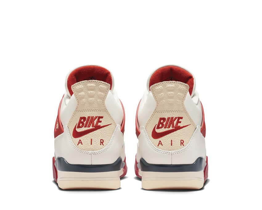 Air Jordan 4 Retro Nigel Sylvester détail — empiècements cuir Brick After Brick