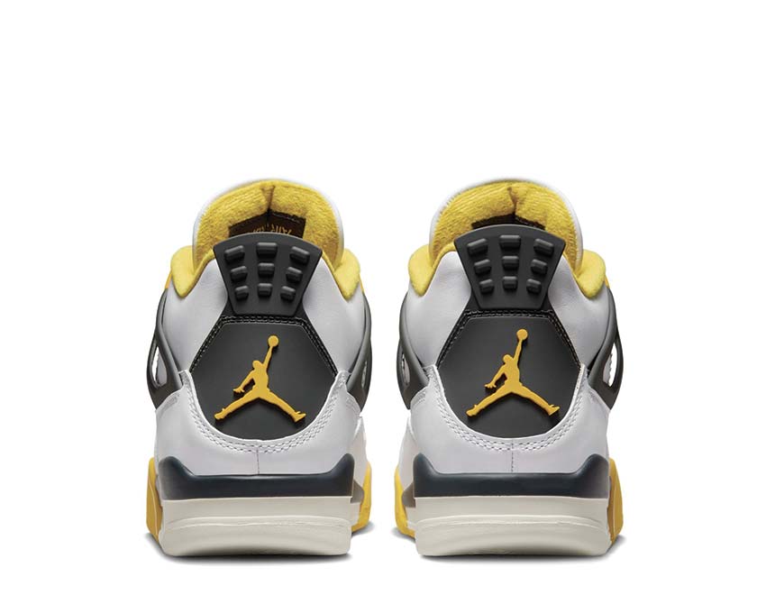 Air Jordan 4 Retro White / Coconut Milk - Vivid Sulfur AQ9129-101