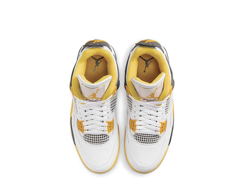 Air Jordan 4 Retro White / Coconut Milk - Vivid Sulfur AQ9129-101