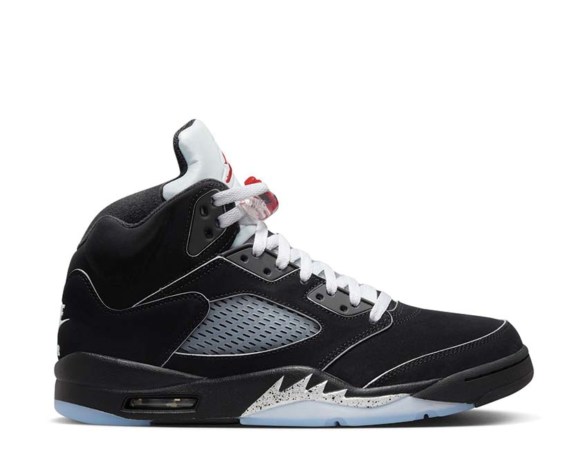 Air Jordan 5 Retro "Reimagined" Black / White - Metallic Silver - Fire Red HF3975-001