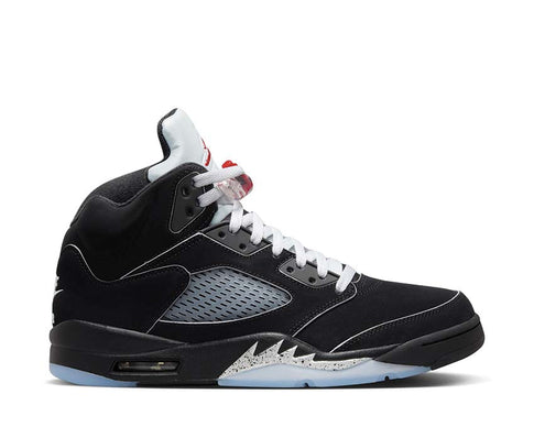 Air Jordan 5 Retro "Reimagined" Black / White - Metallic Silver - Fire Red HF3975-001