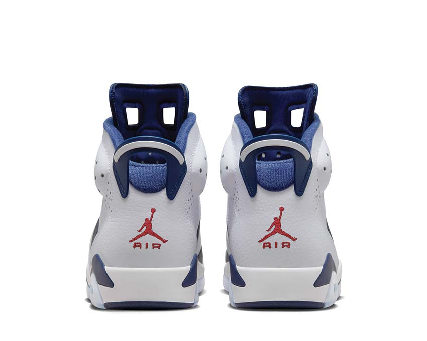 Air Jordan 6 Retro White / Varsity Red - Midnight Navy CT8529-164