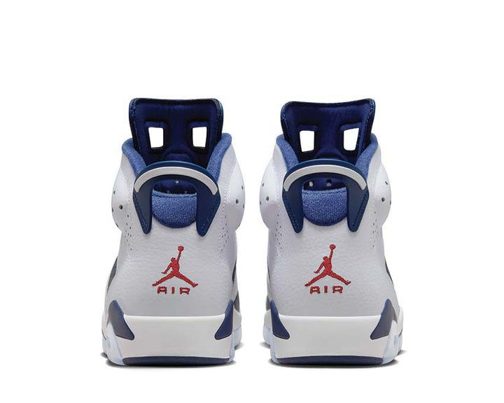 Air Jordan 6 Retro White / Varsity Red - Midnight Navy CT8529-164