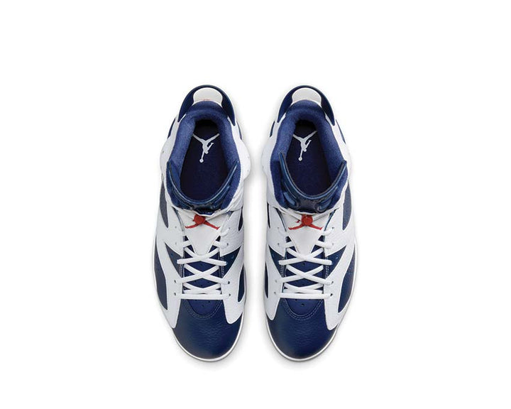 Air Jordan 6 Retro White / Varsity Red - Midnight Navy CT8529-164