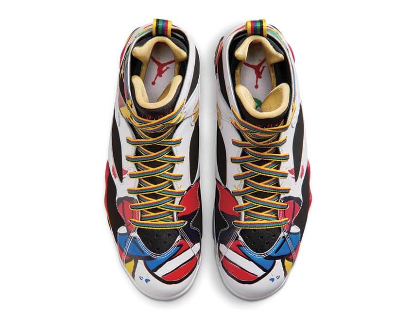 Air Jordan 7 Retro Miró Men's Trainers | NOIRFONCE