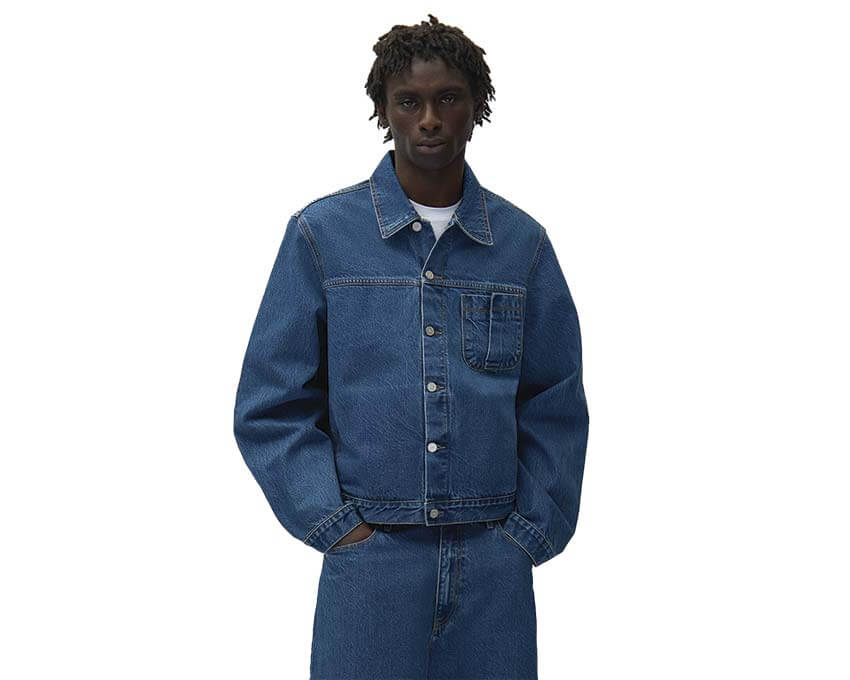 Arte Fold Pocket Denim Jacket SS26-071J