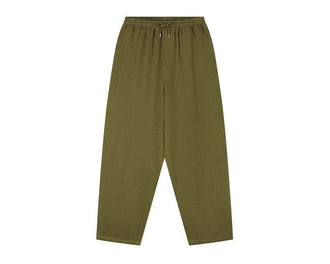 Arte Linen Pants Verde — pantalón hombre lino corte relajado