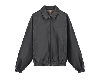 Arte Reversible Leather Uniform Jacket "Black/Brown" - veste homme