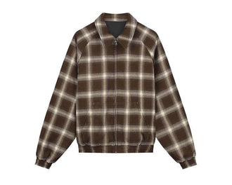 Arte Reversible Leather Uniform Jacket "Black/Brown" - veste homme - vue 2