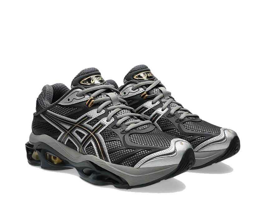 Asics Gel Kinetic 2.0 Clay Grey Trainers | NOIRFONCE
