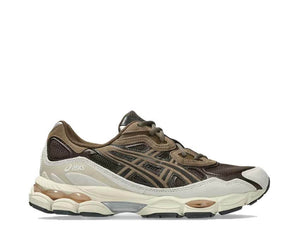Asics Gel NYC Brown Storm — running rétro mixte amorti Gel