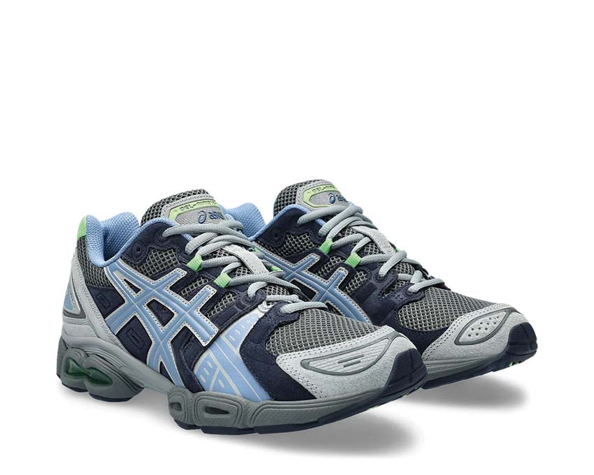 Asics grey blue clearance