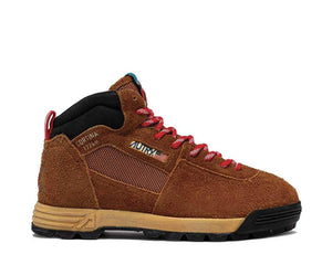 Autry Malga Shearling "Chestnut/Red" - sneakers homme