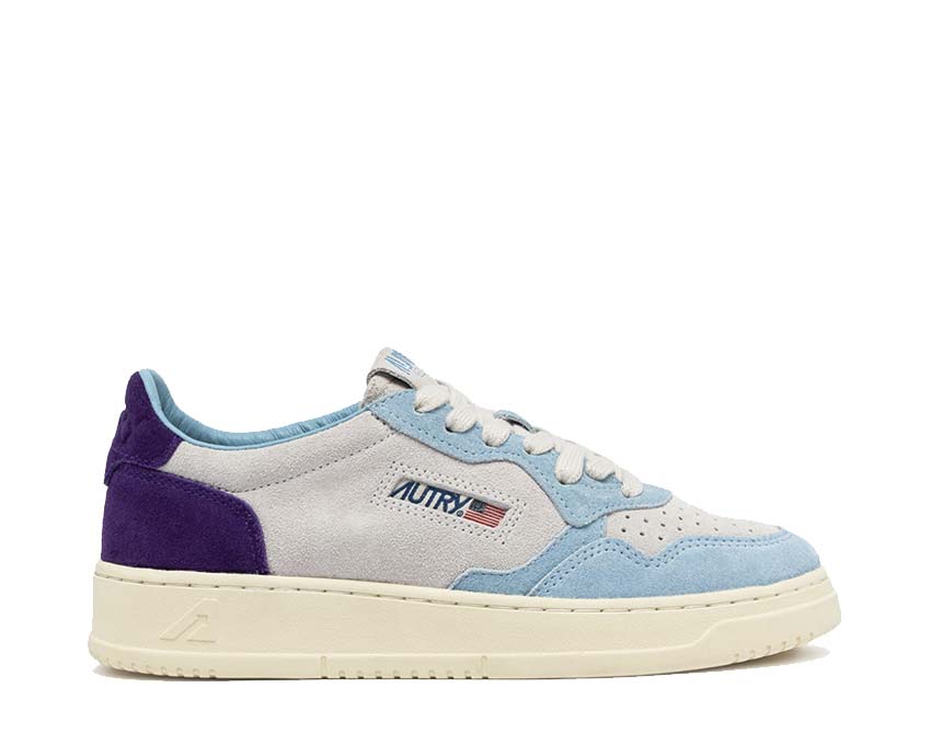 Autry Medalis Low Tric / Suede Prt - Mauve  AULMTS02