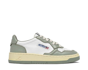 Autry Medalist Low Sea — zapatillas mujer cuero azul mar lifestyle premium