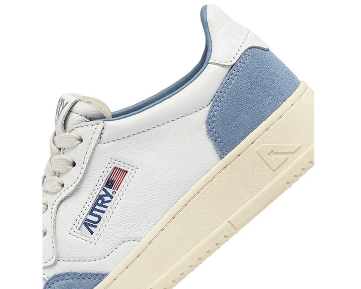 Autry Medalist Low  Goat / Suede Wht - Street AULWGS38