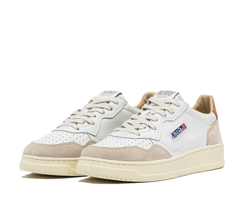 Autry Medalist Low Leat / Suede - Sandstorm AULMLS76