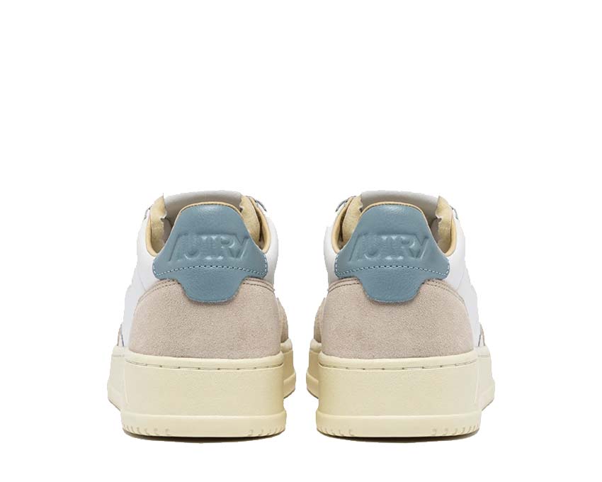 Autry Medalist Low Leat / Suede - Silver Blue AULWLS79