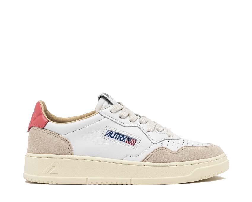 Autry Medalist Low Leat / Suede - Tearose AULWLS78