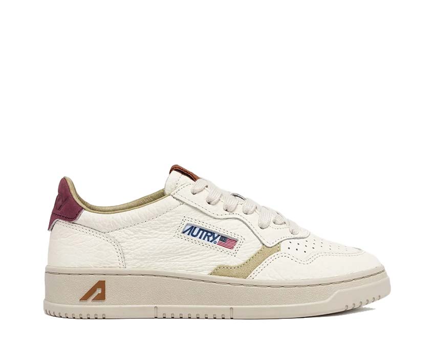 Sneaker Uomo Autry Medalist Low In Pelle Bianca Con Spoile Giallo Mod Aulm Le10 Sneaker Uomo Autry Medalist Low In Pelle Bianca Con Spoile Giallo Mod Aulm Le10