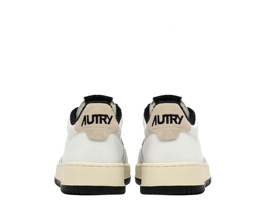 Autry Medalist Low  Virgin / Sponge Wht - Blk AULMVS08