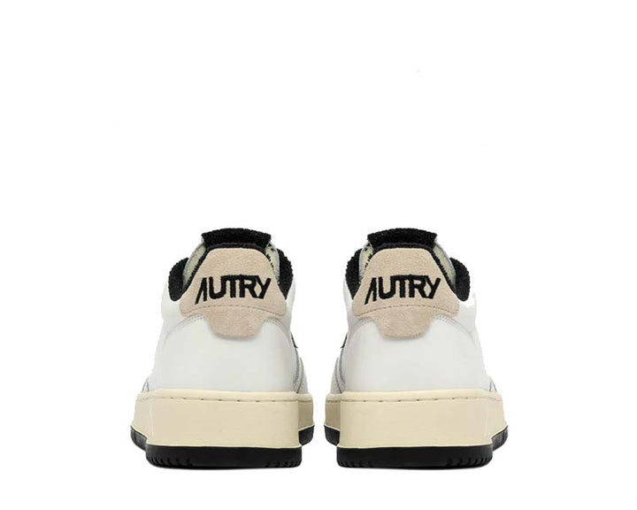 Autry Medalist Low  Virgin / Sponge Wht - Blk AULMVS08