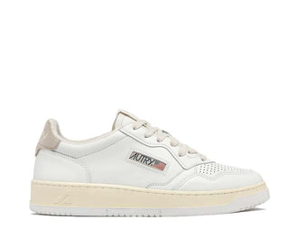 Autry Medalist Low Virgin Ivory — women's lifestyle premium sneakers