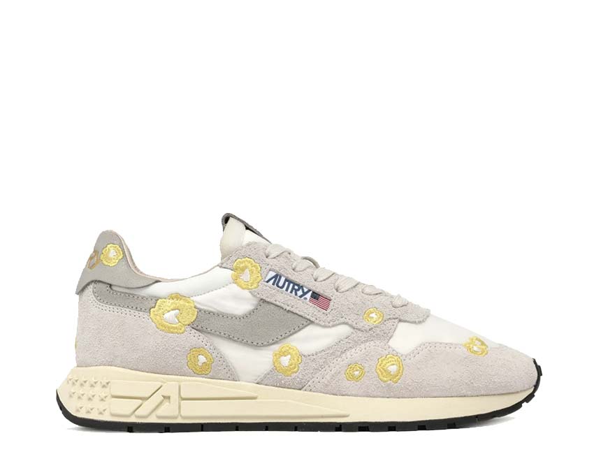 Autry Reelwind Low Embro / Flow Wht - Butterc WWLMEF01