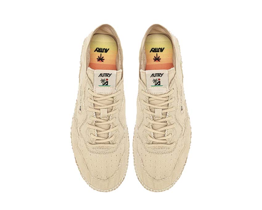 スニーカー AUTRY Woman Sneakers Ivory ESLW CV01 Buy Autry Sandy Espadrilles W ESLW - CV01 - NOIRFONCE