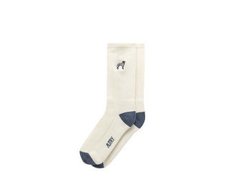 Autry Calcetines Embro Blue Stone SOPUE6EF — calcetines bordados azul stone logo Autry