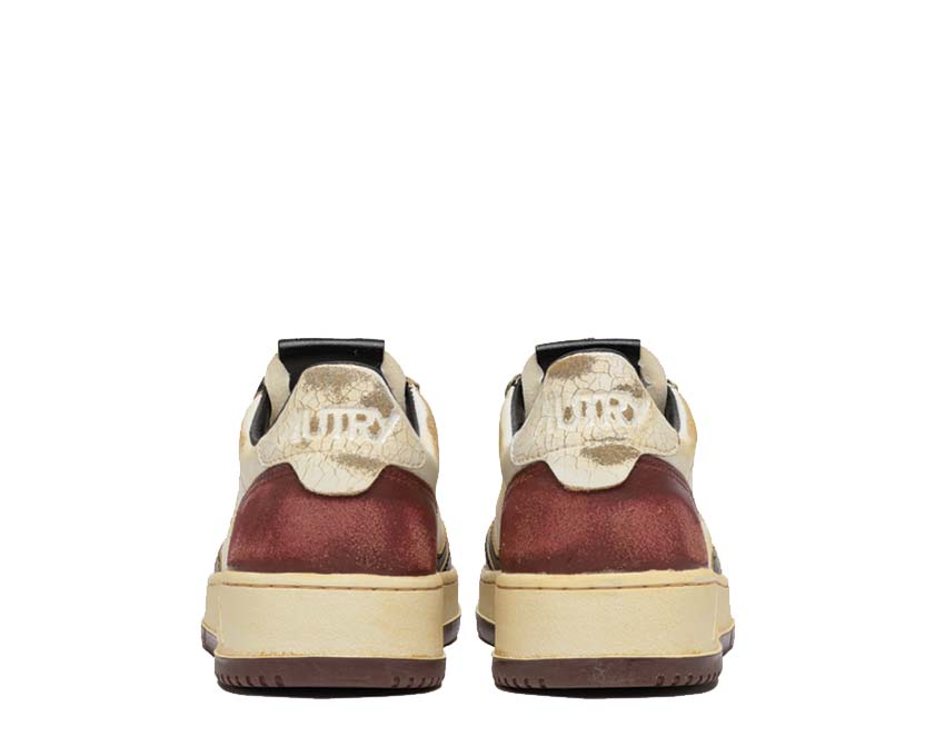 Autry Super Vintage Low Beige Crack / Leat Black - Syrah AVLMLB01
