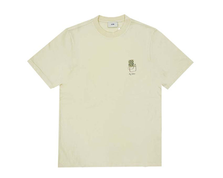 Autry T-Shirt Cotton / Cream TSPM87CS