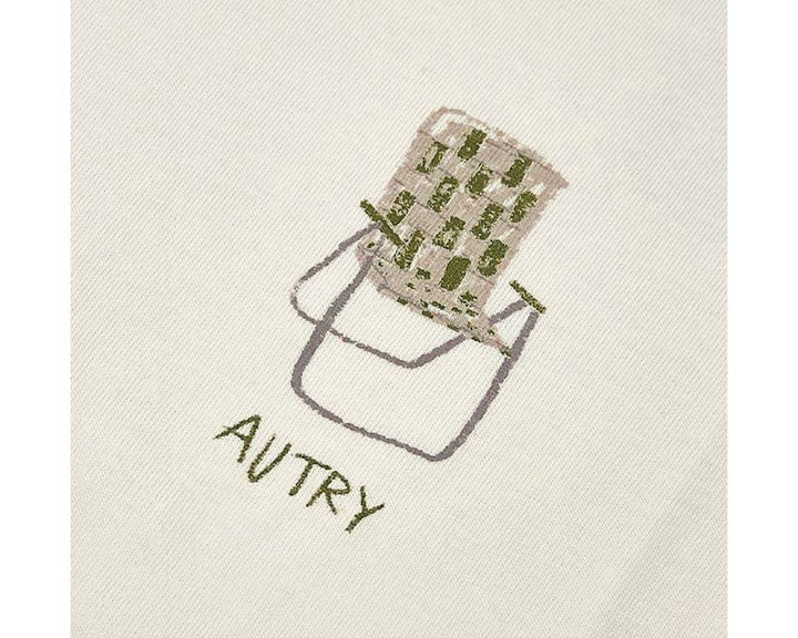 Autry T-Shirt Cotton / Cream TSPM87CS