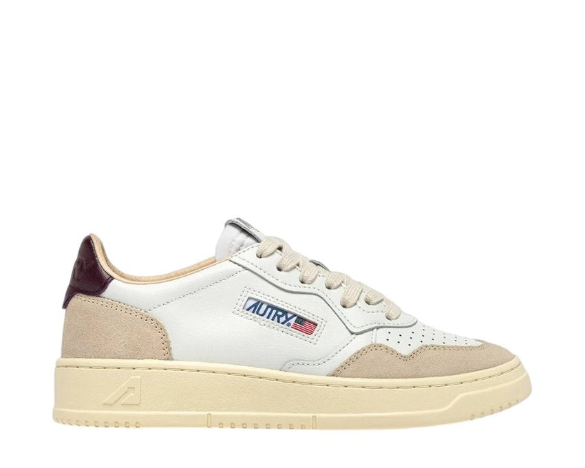 Autry Medalist Low W "Leat Suede Fig"